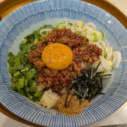 燻製香る台湾まぜそば+追い飯