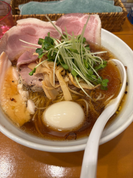 「特製醤油大盛り」@麺屋 Hulu-luの写真