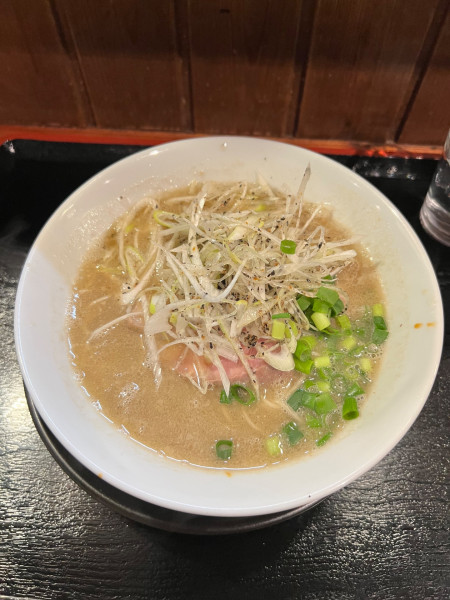 「和風白湯ラーメン　煮干しネギ」@麺創 なな家の写真