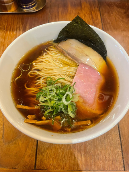 「鶏醤油 大盛」@麺楽 軽波氏の写真