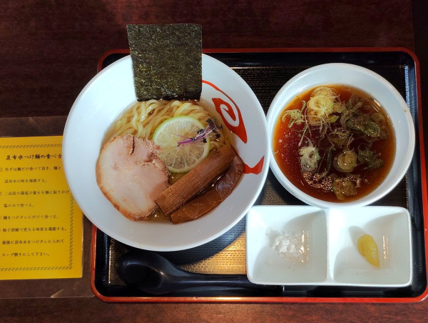 「昆布水つけ麺」@佐野らーめん 噂の藤の介の写真