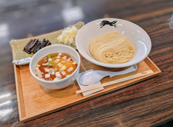 「チクゴ100%カマス塩つけそば【数量限定】」@麺馳走オオカミの写真