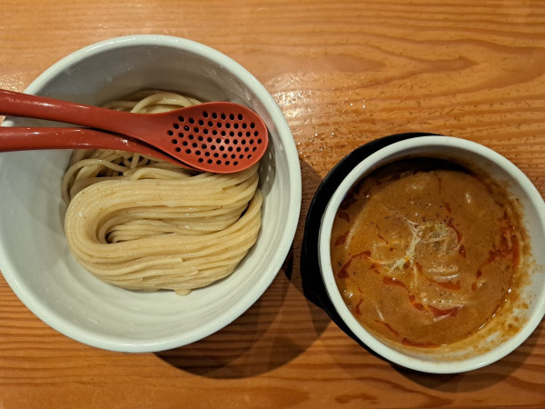 「坦々つけ麺」@蔵木 松山店の写真