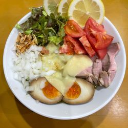 <限定> ジェノベーゼレモンチーズまぜそば