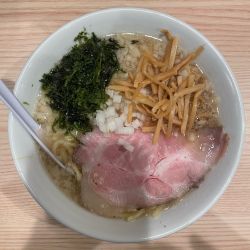 背脂中華そば(950円)