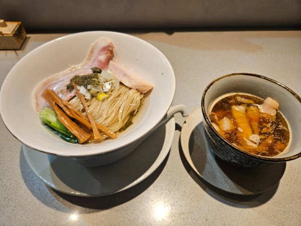 「【限定】肉つけ麺」@らぁめん 松千の写真