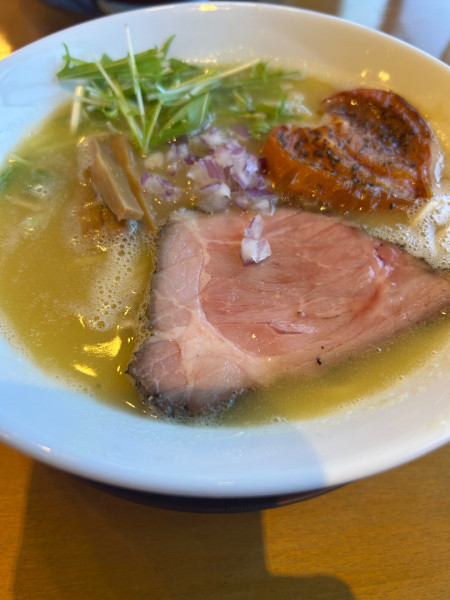 「鶏白湯　塩」@麺屋 京介の写真