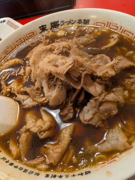 「チャーシュー麺」@末廣ラーメン本舗 大阪天六分店の写真