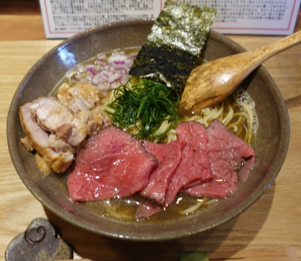 「夢にでてきた中華そば（2,000円）」@Dad's Ramen 夢にでてきた中華そばの写真