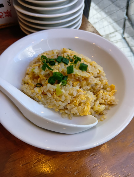 「半チャーハン」@俺流焼売楼飯店 神楽坂飯店の写真