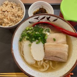 沖縄そばセット　￥１２００