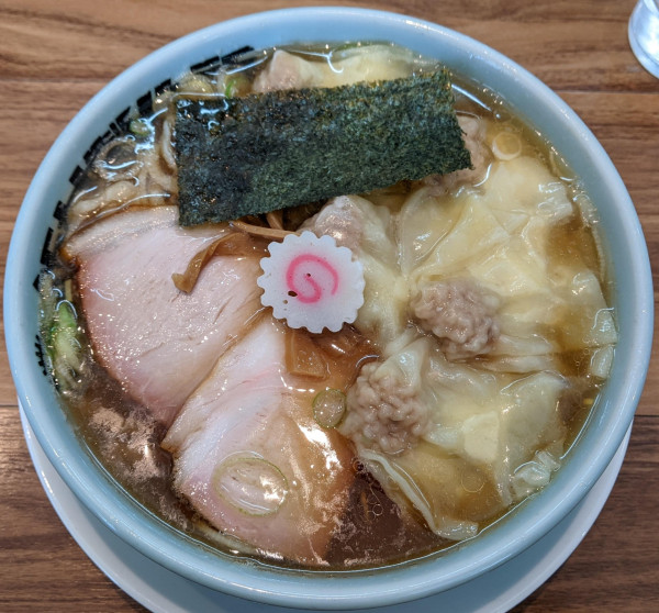 「ワンタン麺 1,080円」@飯村製作所の写真