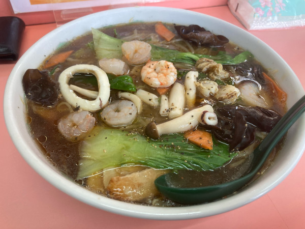 「広東麺大盛り1,150円」@ラーメン 秦々の写真