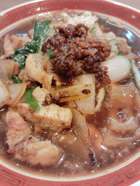 「スタミナラーメン」@肉そば 藍の写真