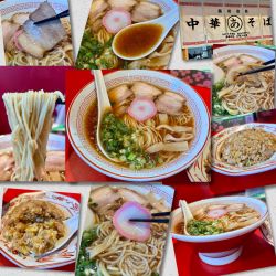 和歌山車庫前系 中華そば 焼きめし(小)セット1330円