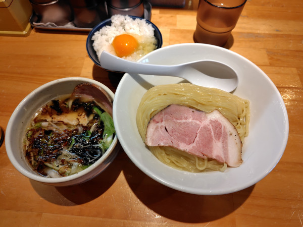 「塩つけ麺1200円」@麺家 たけ田の写真