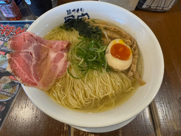 「磯潮らぁめん　特盛」@麺づくり 蒼空 本店の写真