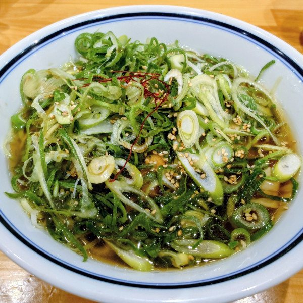 「九条ねぎラーメン 醤油」@利尻昆布ラーメン くろおび 六本木店の写真