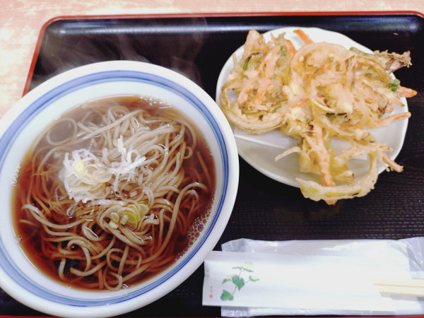 「かき揚げ天（そば）　７４０円」@ねぎどんの写真