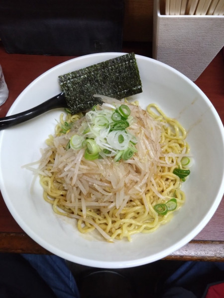 「もやしそば」@我馬らーめん 津田沼店の写真