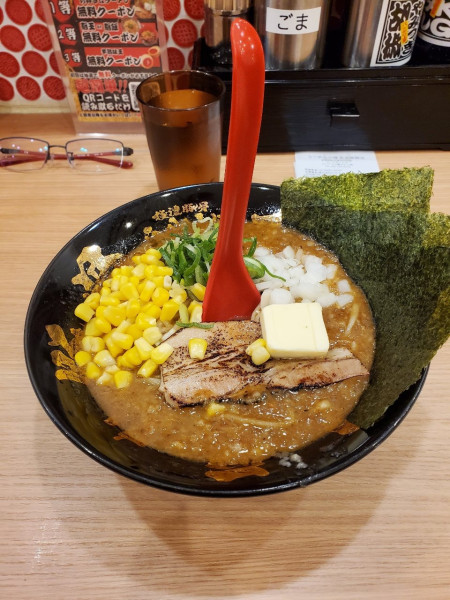 「味噌禁断ラーメン@1250」@らーめん小僧 名古屋錦店の写真