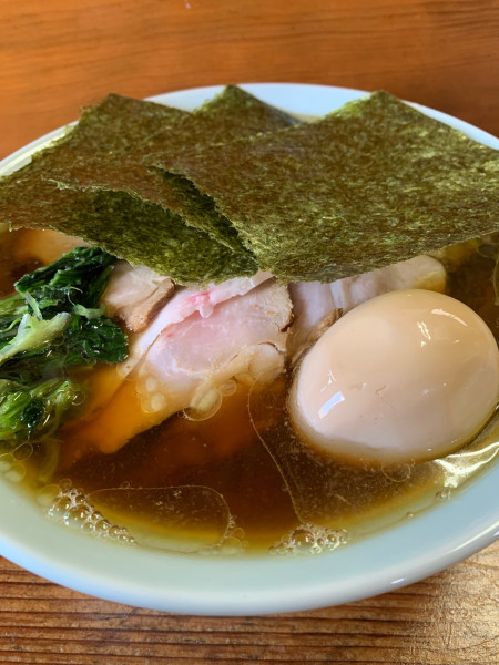 「チャーシューメン(味付き玉子)」@麺屋 のぞみの写真
