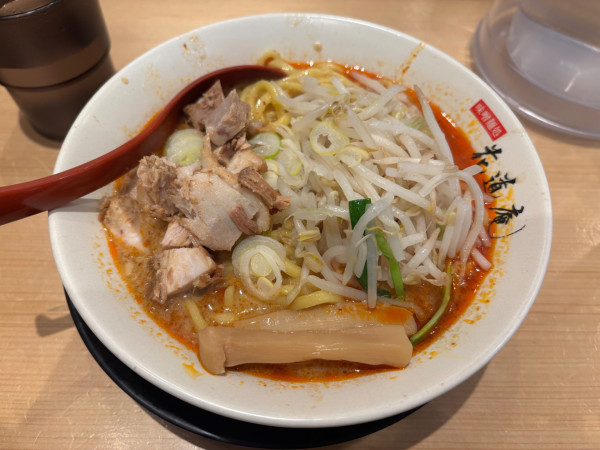 「あえめん」@味噌麺処 花道庵 川崎平間店の写真