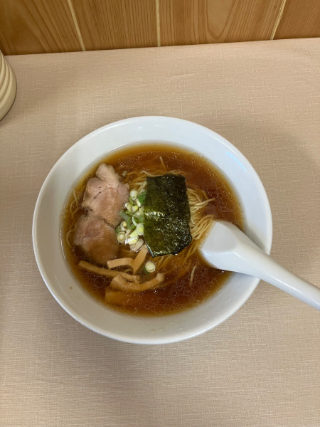 「中華そば 750円」@寺カフェ 中華そば水加美の写真
