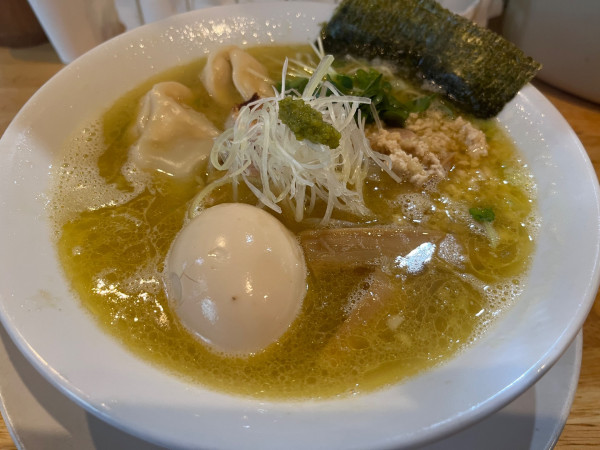 「特製とりそば」@らーめん天神下 大喜の写真