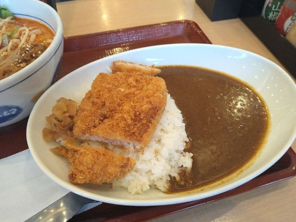 「和風カツカレー」@なか卯 新堀川店の写真