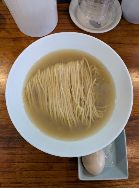 「蛤塩そば（具材抜き）」@アメノオトの写真