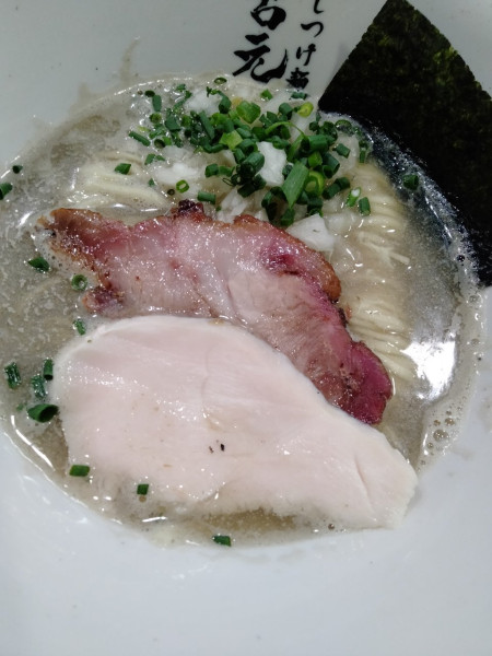 「淡麗煮干そば(塩)」@煮干しつけ麺 宮元の写真