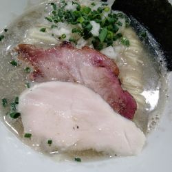 淡麗煮干そば(塩)