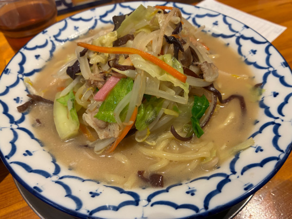 「白ちゃんぽん」@じげもん ちゃんぽん 赤羽店の写真