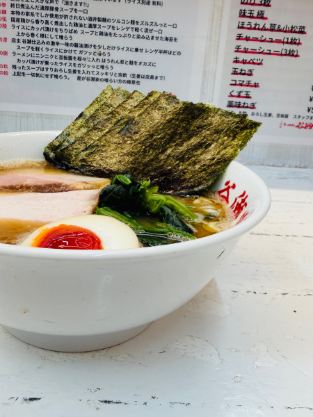 「特製らーめんライス」@二代目 谷瀬家の写真