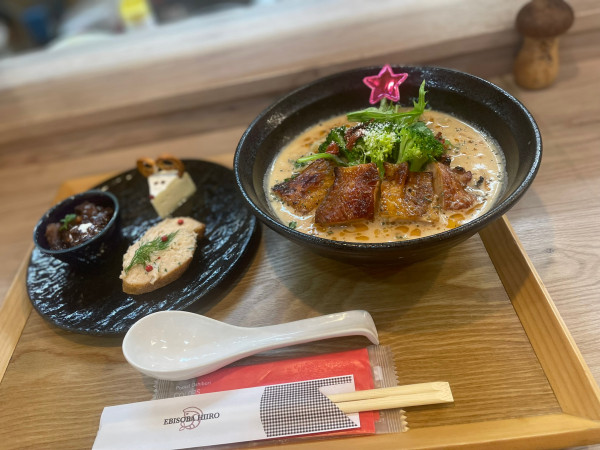 「marry me ramen クリスマス限定」@えびそば 緋彩の写真