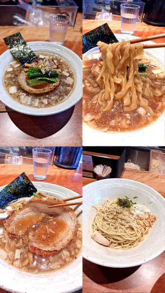 「限定『もちもち手揉み麺の背脂生姜らぁ麺+和え玉』」@麺屋 さくら井の写真