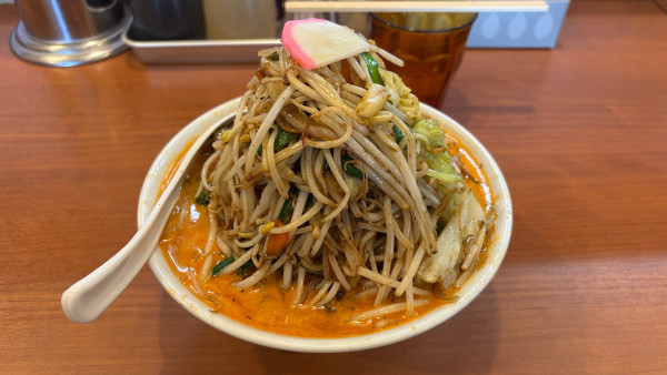 「辣椒味噌タンメン野菜マシ」@フタツメ 伊勢崎店の写真