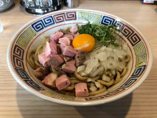 「釜玉油そば 醤油」@オリオン食堂の写真
