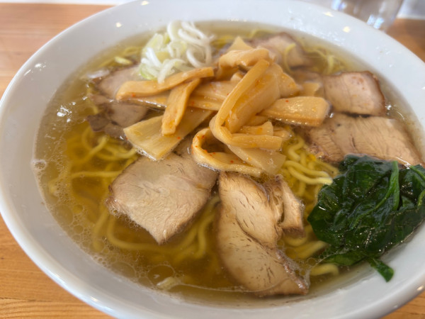 「チャーシューメンマラーメン（大盛）」@ぜんやの写真