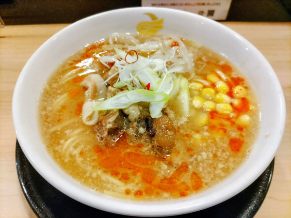 「冬の限定 肉そば味噌仕立て 1050円」@中華そば 月光軒の写真