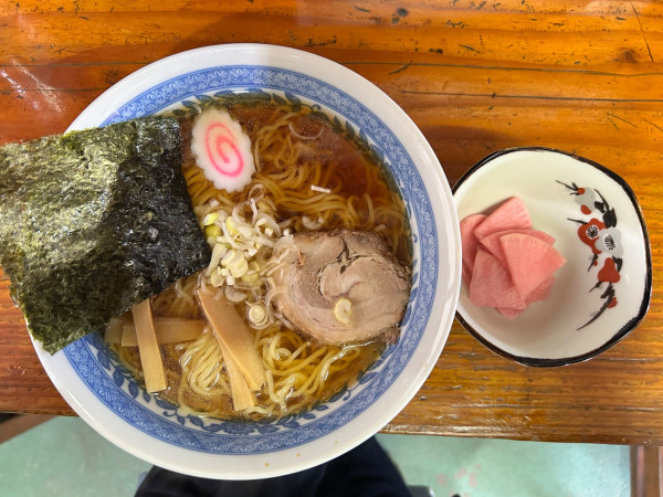 「濃口しょうゆラーメン(650¥)」@ラーメン西山の写真