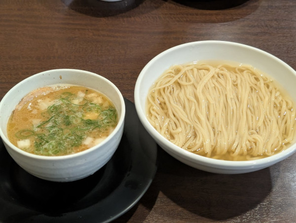 「サンマ水つけ麺冬 麺に温もりを」@麺や 清流の写真