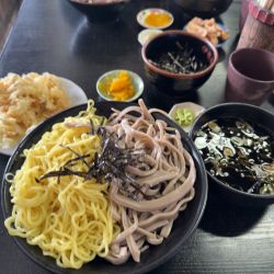 合い盛り(中華+蕎麦)