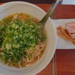 九条ねぎたっぷりいりこそば ¥980