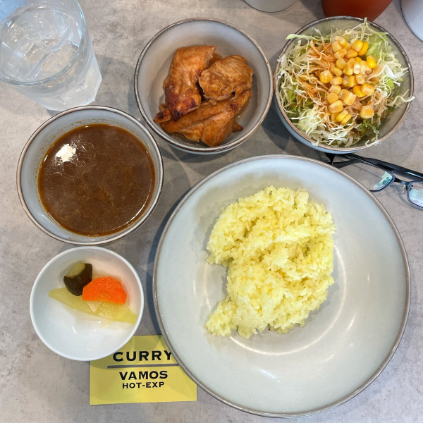 「バモスカレー ご飯小盛り」@VAMOSの写真