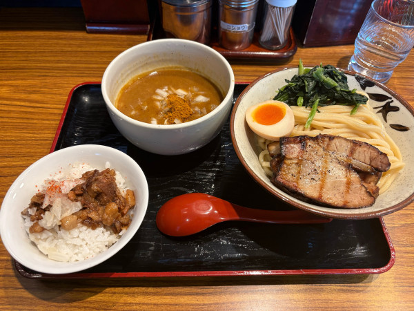 「カレーつけ麺」@優勝軒 柏店の写真