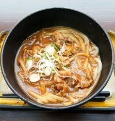 「カレーうどん」@めんふぁん食堂 浜乃木店の写真