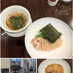 醤油つけ麺＋よだれ鶏