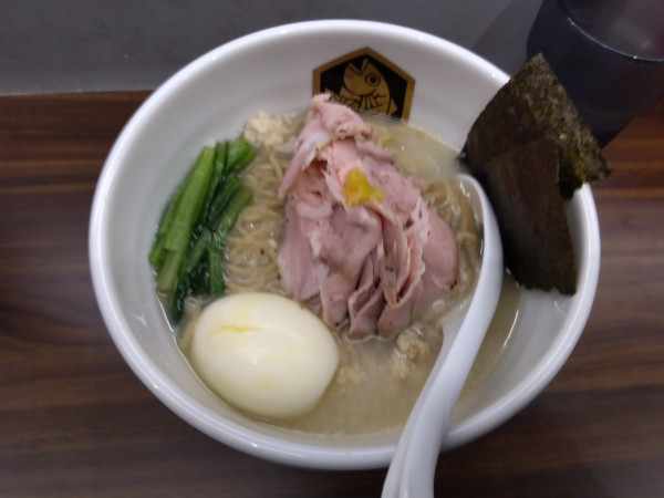 「特製真鯛拉麺(塩味)」@真鯛らーめん 麺魚＆中華そば 満鶏軒 台北の写真